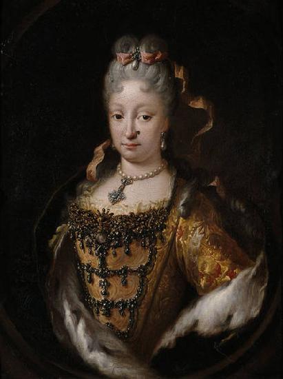 unknow artist Portrait of Elisabeth Farnese (1692-1766), Queen consort of Spain Germany oil painting art